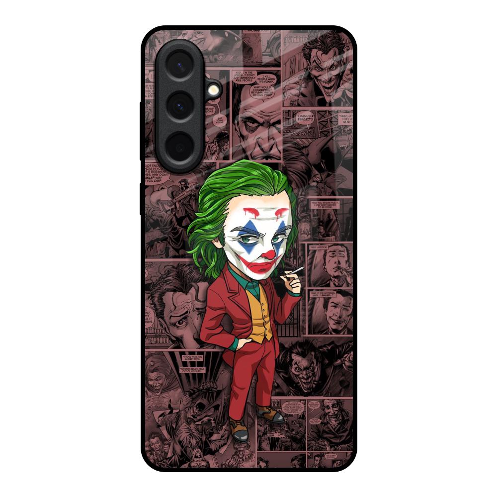 Joker Cartoon Samsung Galaxy A57 5G Glass Back Cover Online