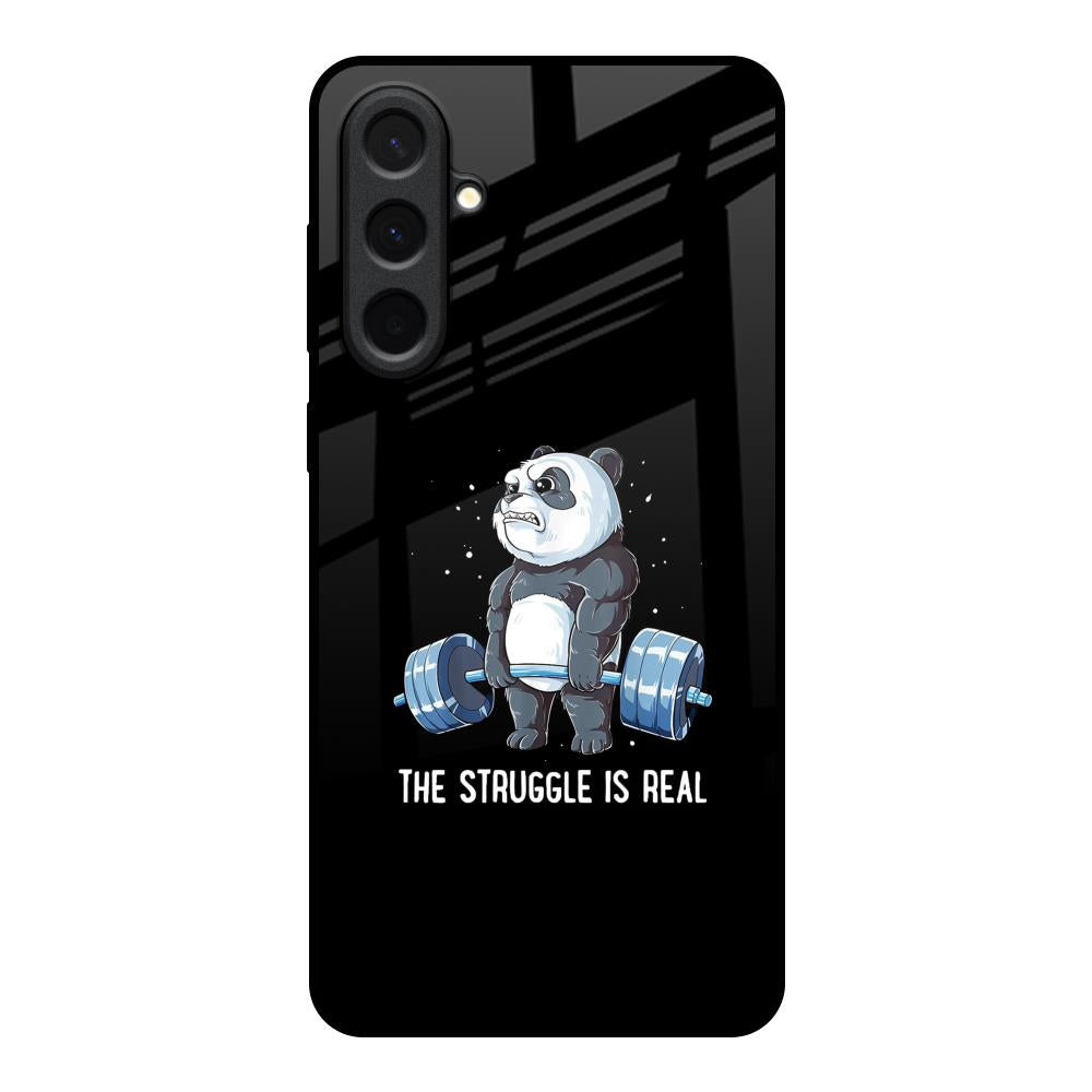 Real Struggle Samsung Galaxy A57 5G Glass Back Cover Online