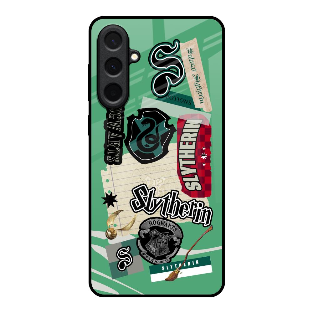 Slytherin Samsung Galaxy A57 5G Glass Back Cover Online