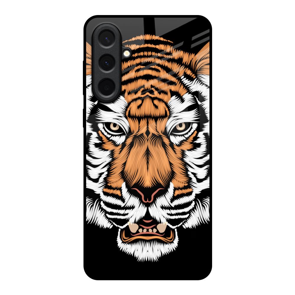 Angry Tiger Samsung Galaxy A57 5G Glass Back Cover Online