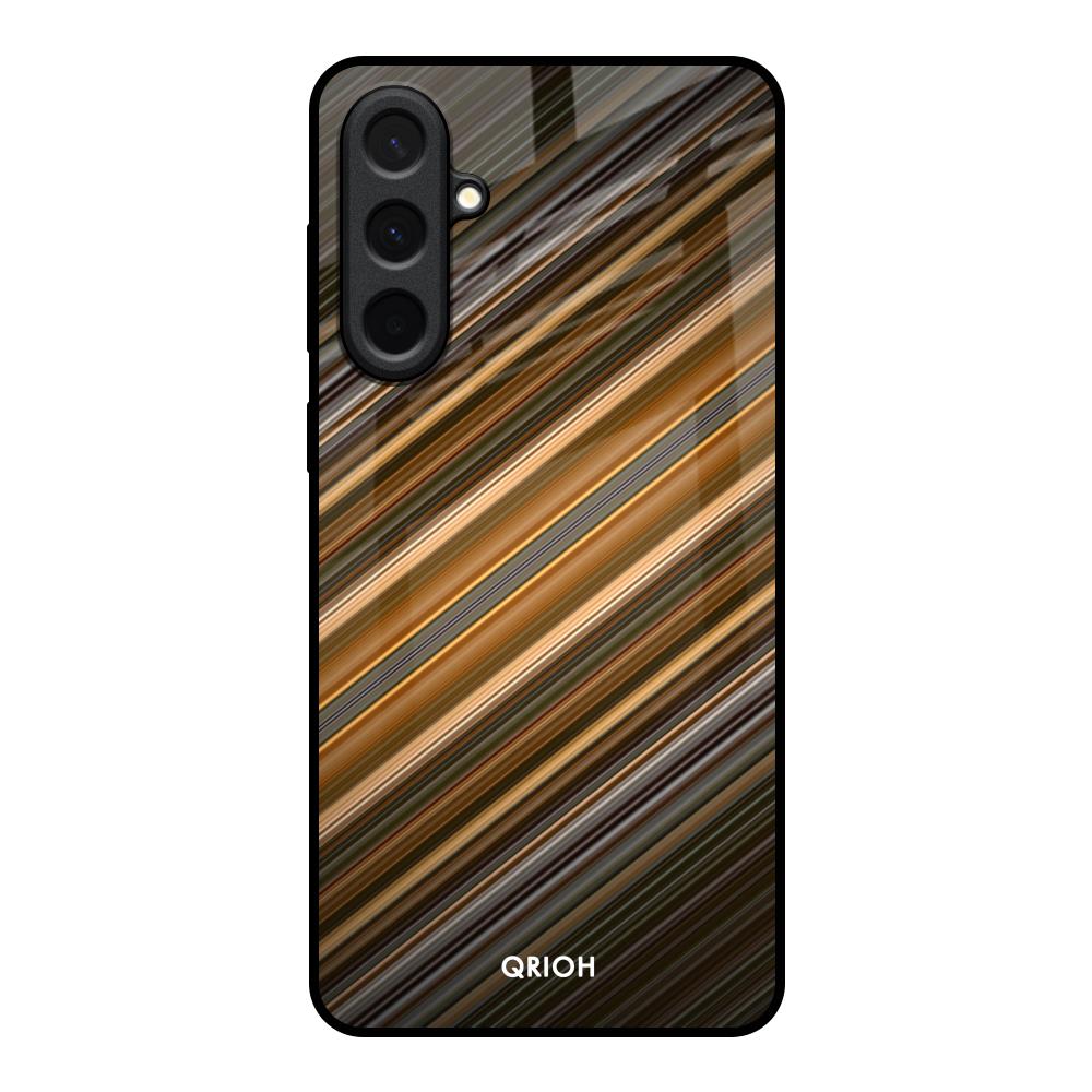 Diagonal Slash Pattern Samsung Galaxy A57 5G Glass Back Cover Online