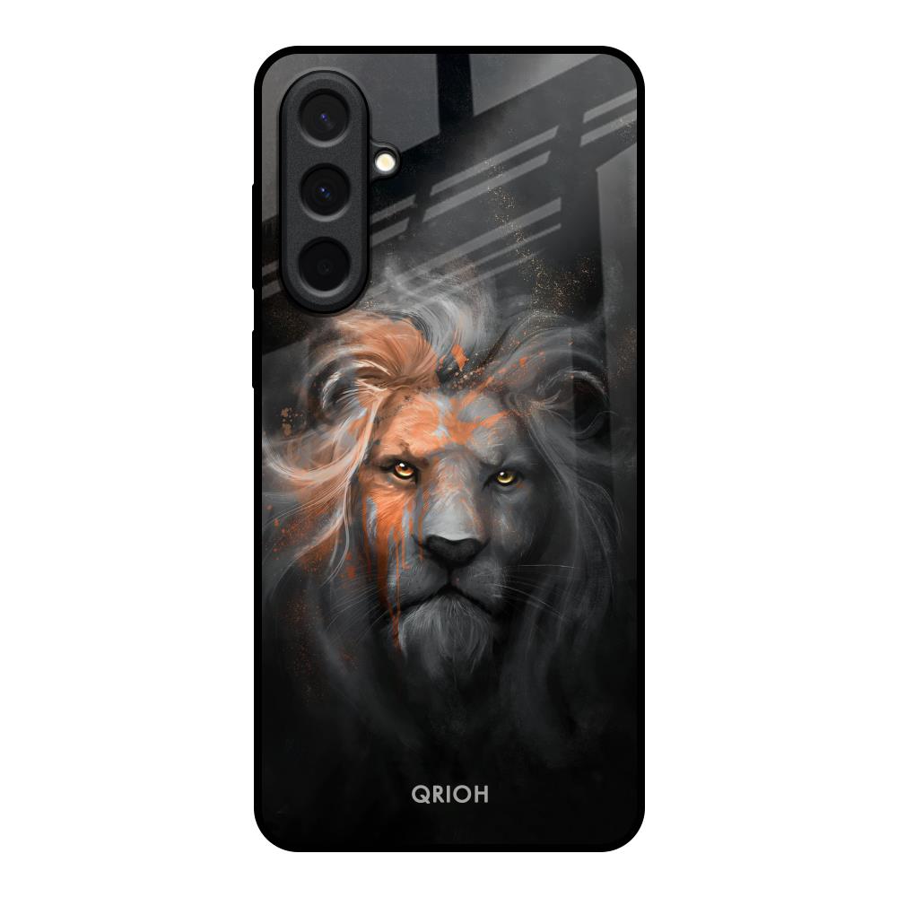 Devil Lion Samsung Galaxy A57 5G Glass Back Cover Online