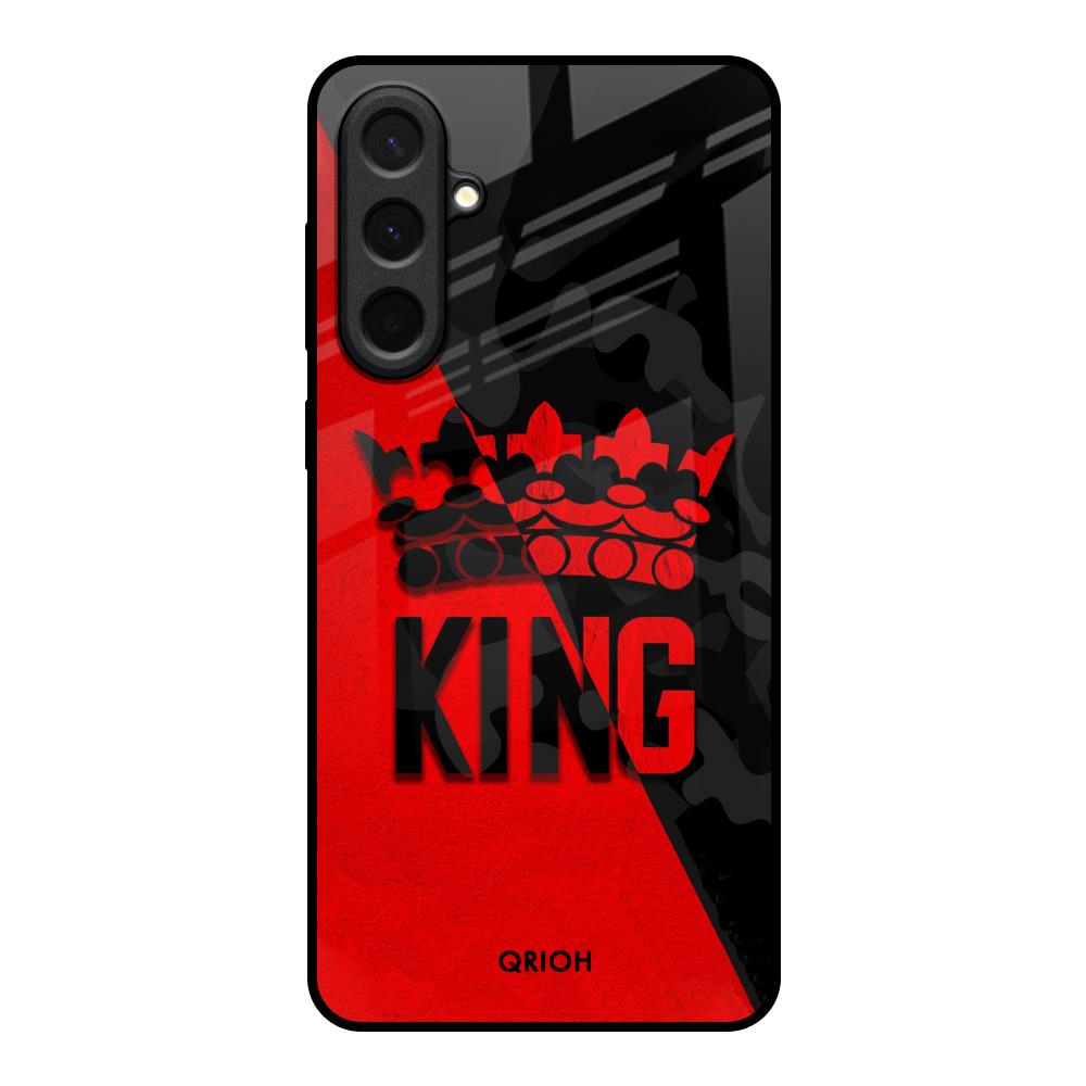 I Am A King Samsung Galaxy A57 5G Glass Back Cover Online