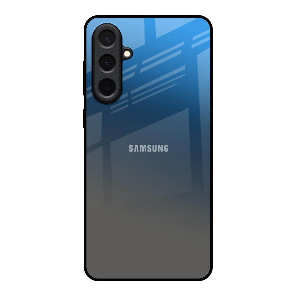 Blue Grey Ombre Samsung Galaxy A57 5G Glass Back Cover Online