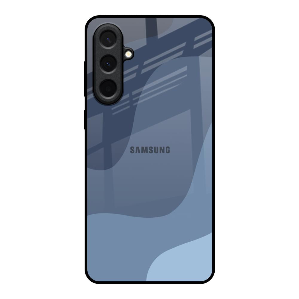 Navy Blue Ombre Samsung Galaxy A57 5G Glass Back Cover Online