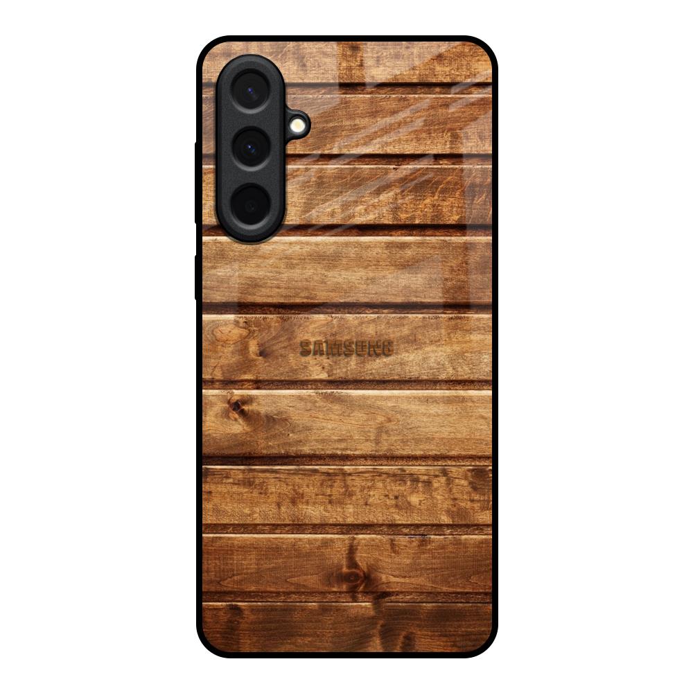 Wooden Planks Samsung Galaxy A57 5G Glass Back Cover Online