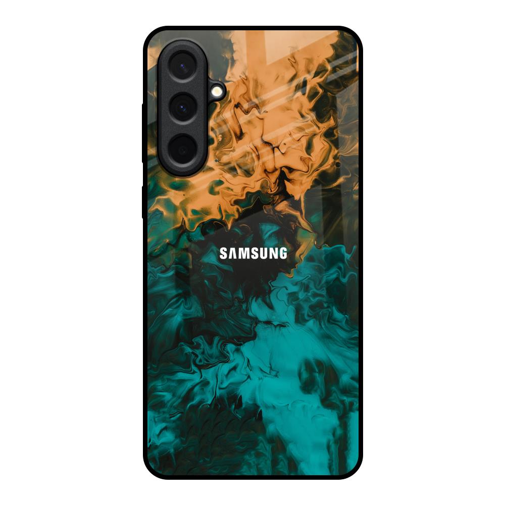 Watercolor Wave Samsung Galaxy A57 5G Glass Back Cover Online