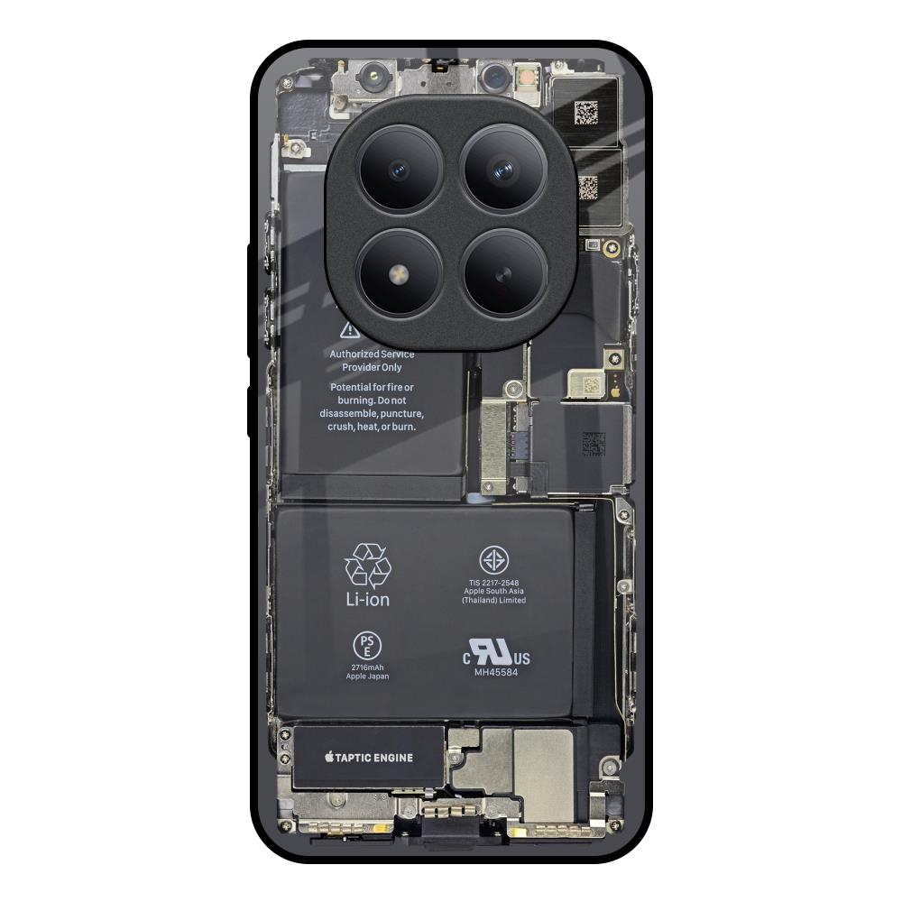 Skeleton Inside Redmi note 15 Pro + Glass Back Cover Online
