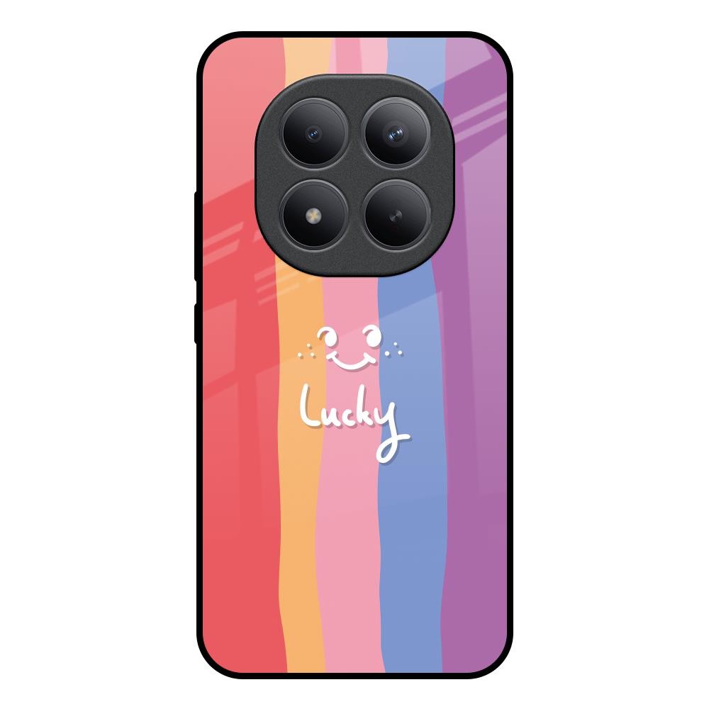Lucky Abstract Redmi note 15 Pro + Glass Back Cover Online