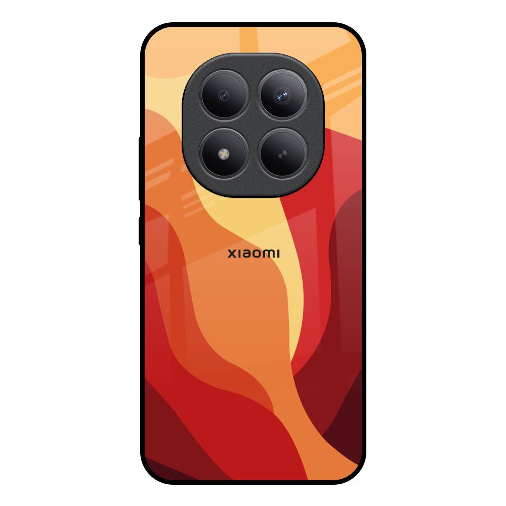 Magma Color Pattern Redmi note 15 Pro + Glass Back Cover Online