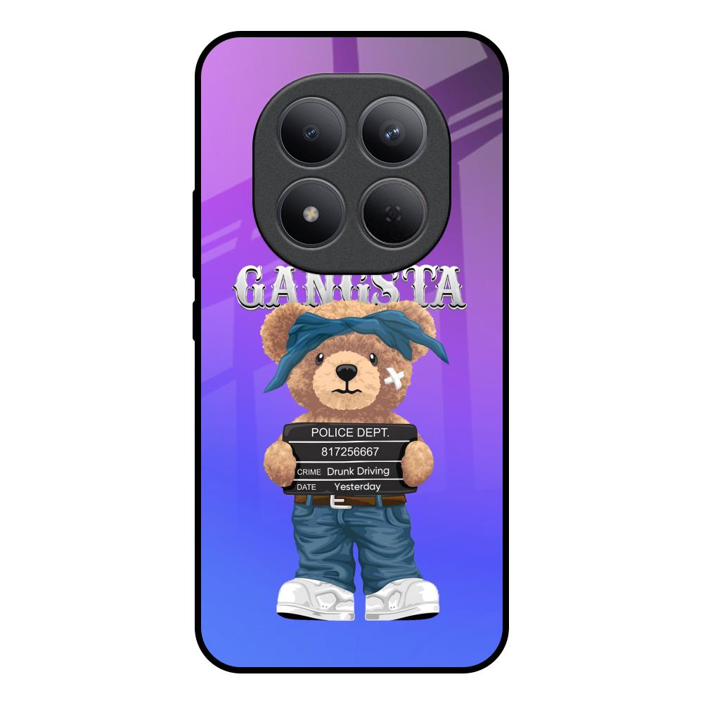 Gangsta Bear Redmi Note 15 Pro 5G Glass Back Cover Online