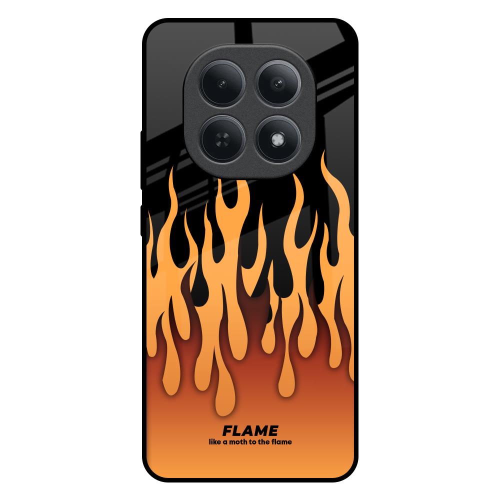 Fire Flame Redmi Note 15 5G Glass Back Cover Online