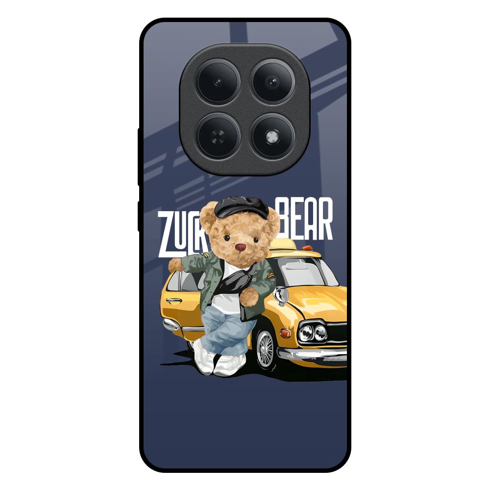 Adventurous Bear Redmi Note 15 5G Glass Back Cover Online