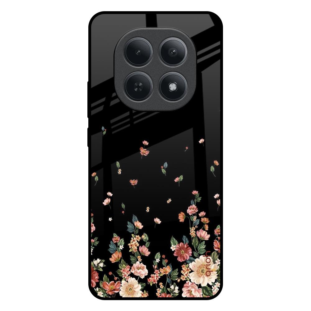 Floating Floral Print Redmi Note 15 5G Glass Back Cover Online