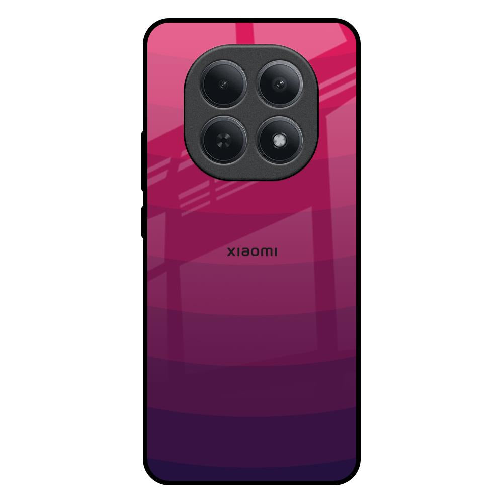 Wavy Pink Pattern Redmi Note 15 5G Glass Back Cover Online