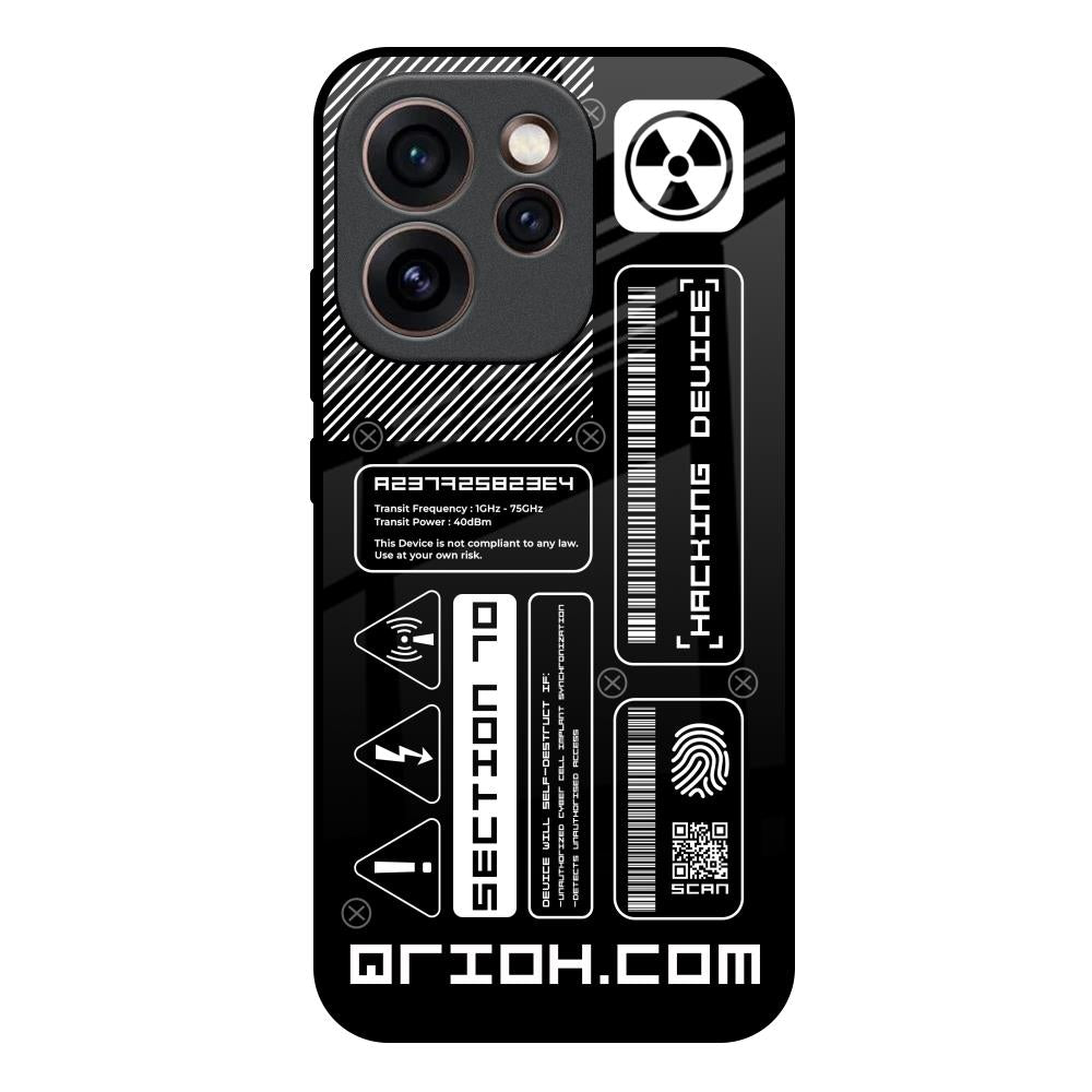 Futuristic Art Oppo Reno15c 5G Glass Back Cover Online