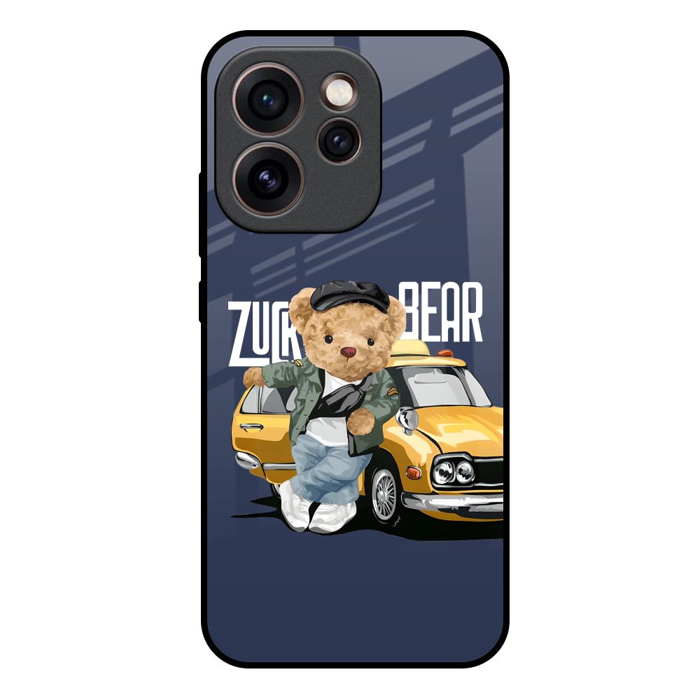 Adventurous Bear Oppo Reno15c 5G Glass Back Cover Online