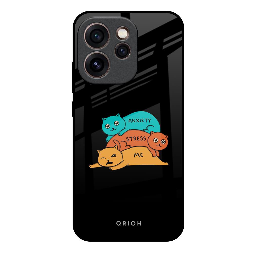 Anxiety Stress Oppo Reno15c 5G Glass Back Cover Online