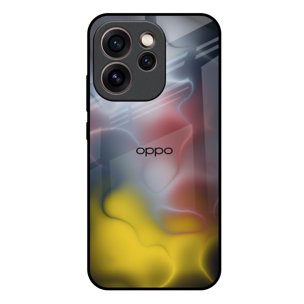 Colorful Smoke Oppo Reno15c 5G Glass Back Cover Online
