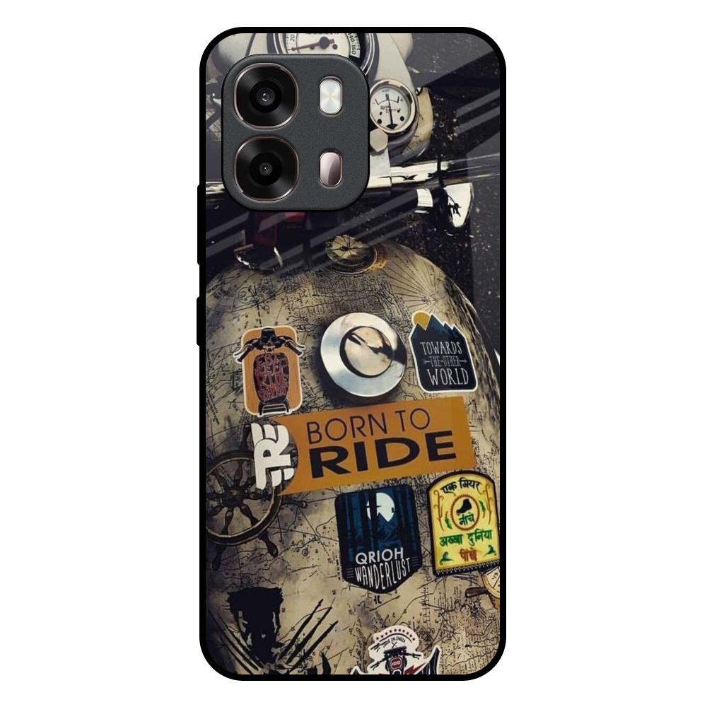 Ride Mode On Oppo A6 Pro 5G Glass Back Cover Online