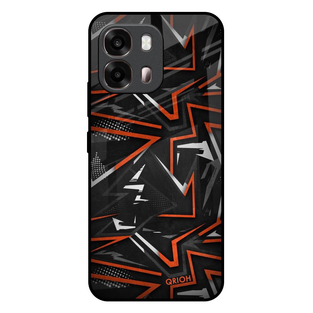 Vector Art Oppo A6 Pro 5G Glass Back Cover Online