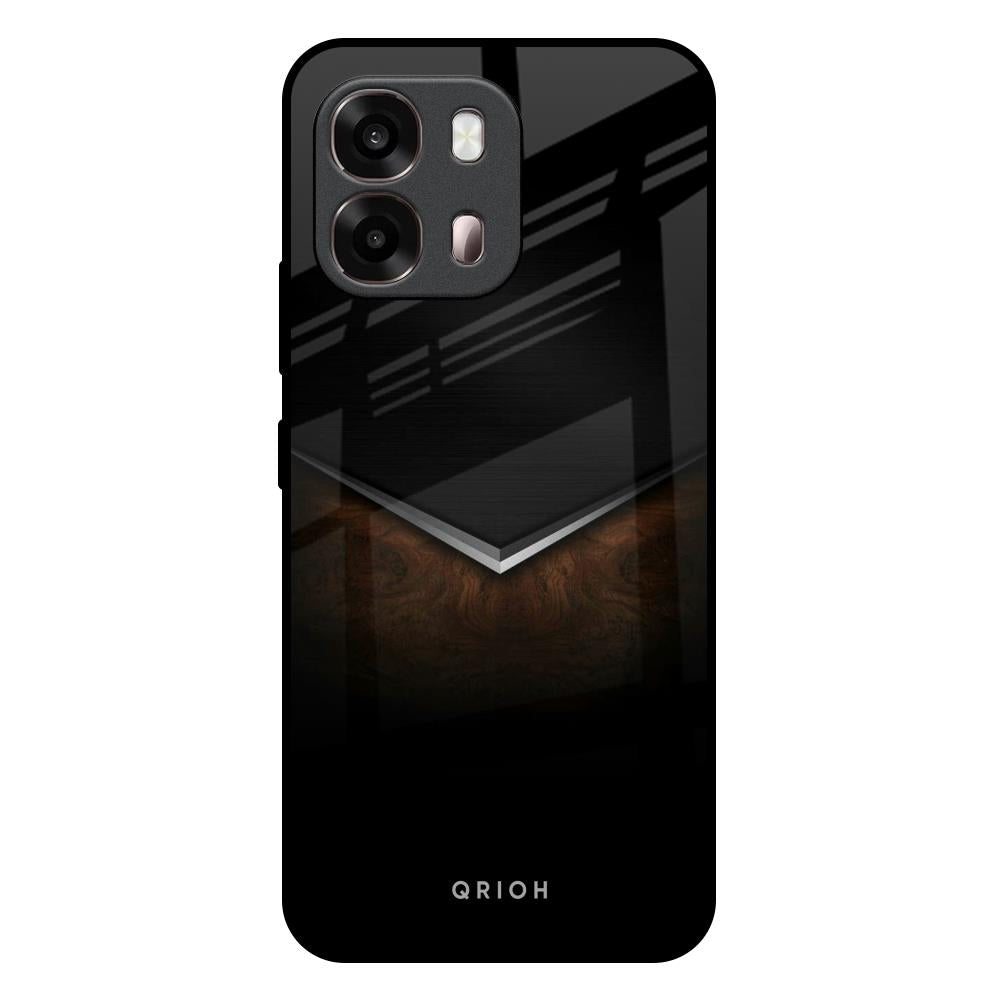 Dark Walnut Oppo A6 Pro 5G Glass Back Cover Online