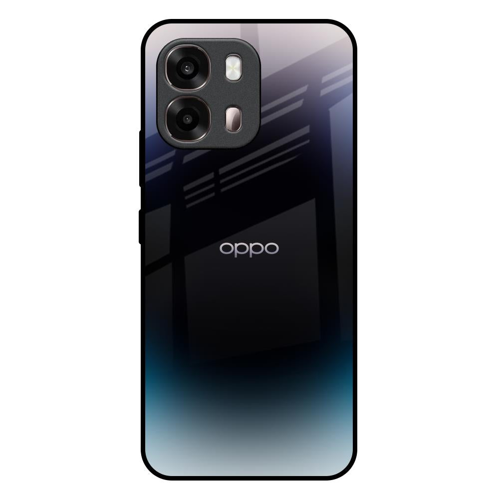 Black Obsidian Oppo A6 Pro 5G Glass Back Cover Online