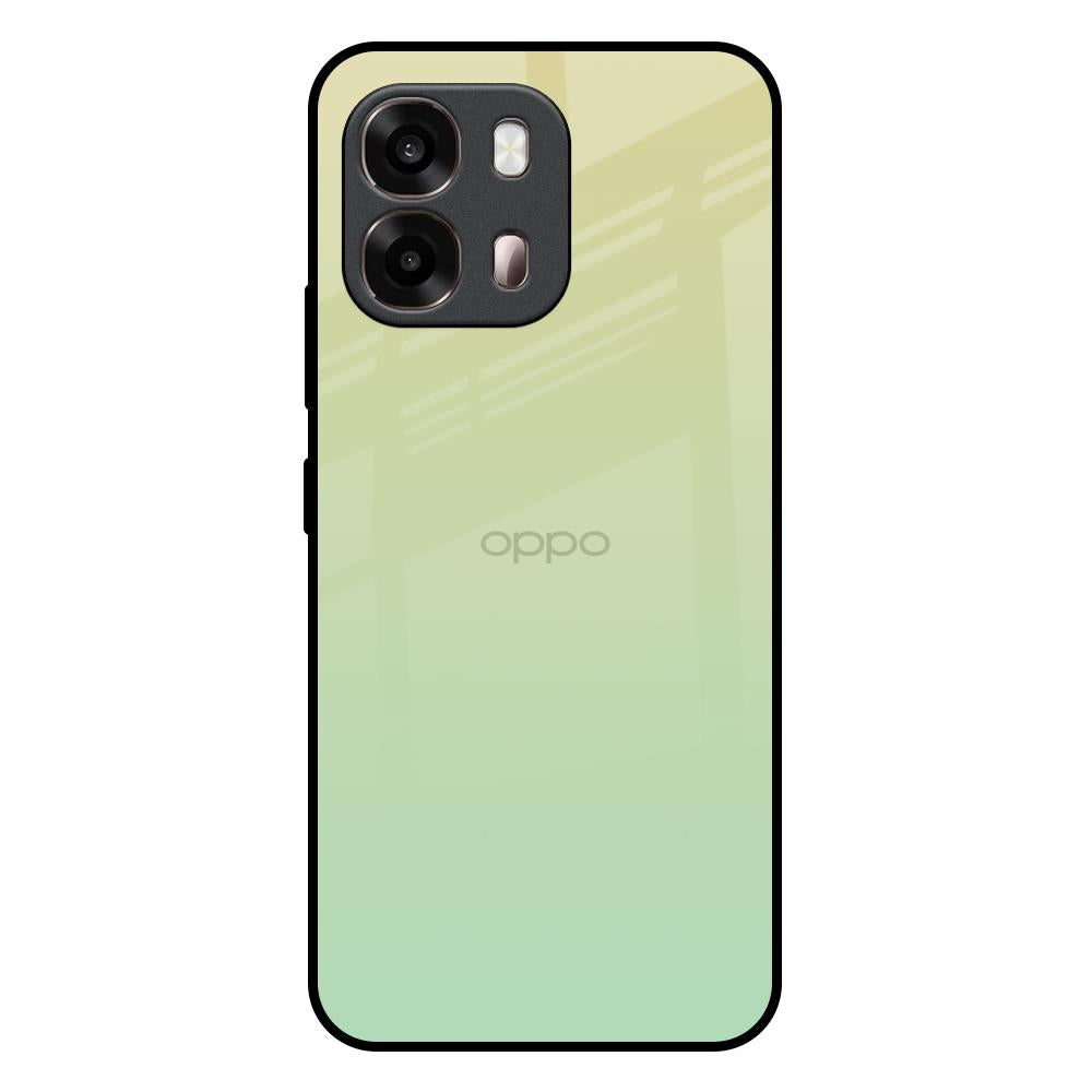 Mint Green Gradient Oppo A6 Pro 5G Glass Back Cover Online