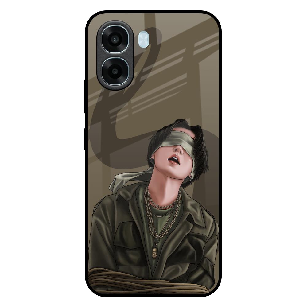 Blind Fold Oppo A6x 5G Glass Back Cover Online