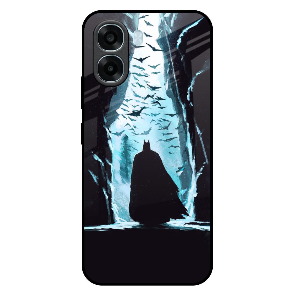 Dark Man In Cave Oppo A6x 5G Glass Back Cover Online
