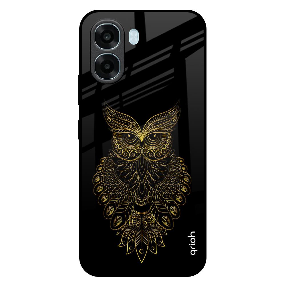 Golden Owl Oppo A6x 5G Glass Back Cover Online