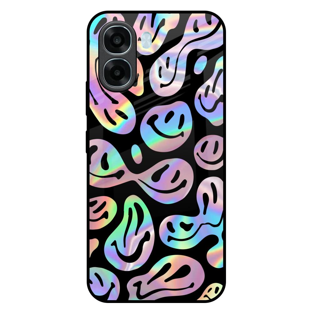 Acid Smile Oppo A6x 5G Glass Back Cover Online