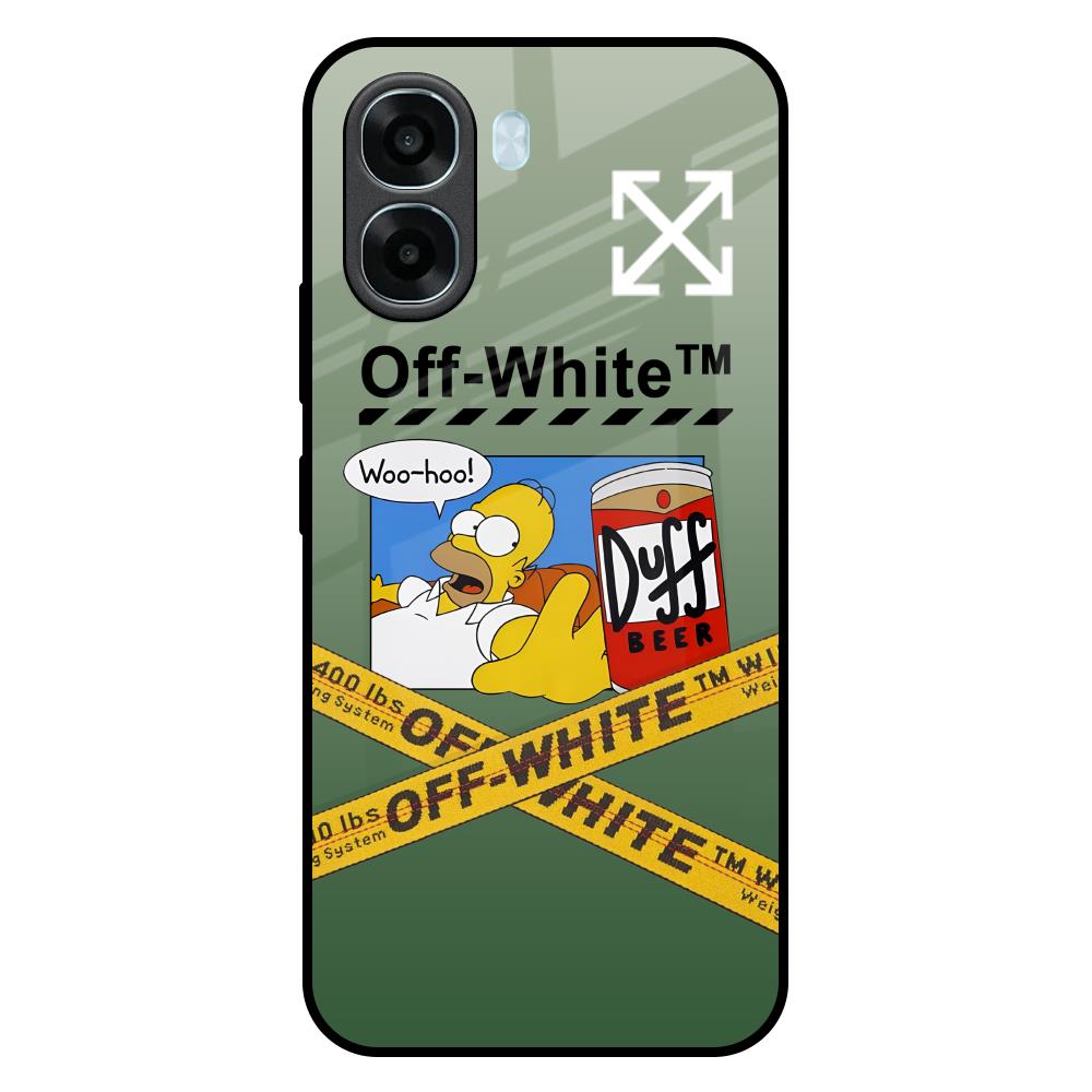 Duff Beer Oppo A6x 5G Glass Back Cover Online