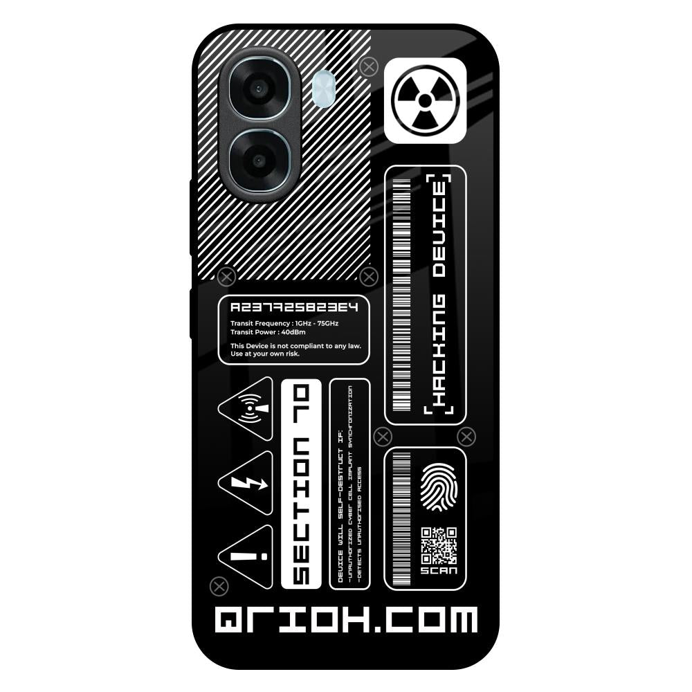 Futuristic Art Oppo A6x 5G Glass Back Cover Online