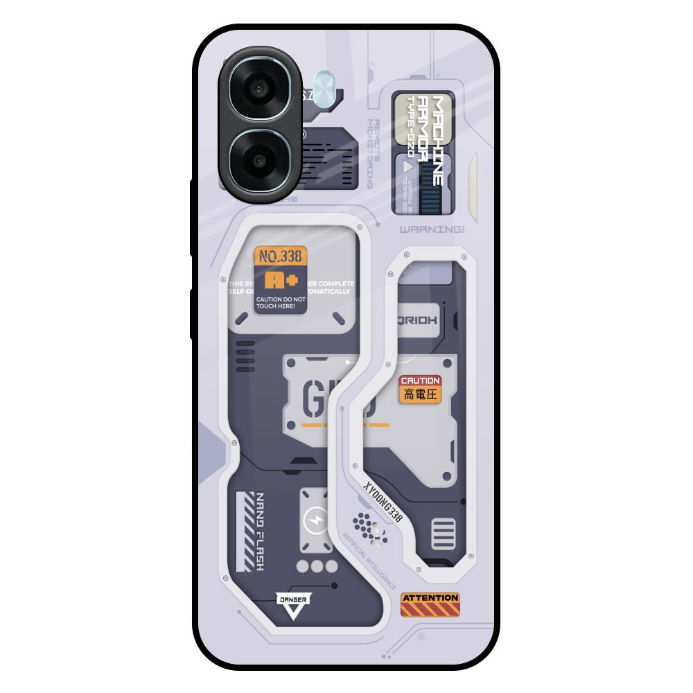 Tech Savvy Oppo A6x 5G Glass Back Cover Online