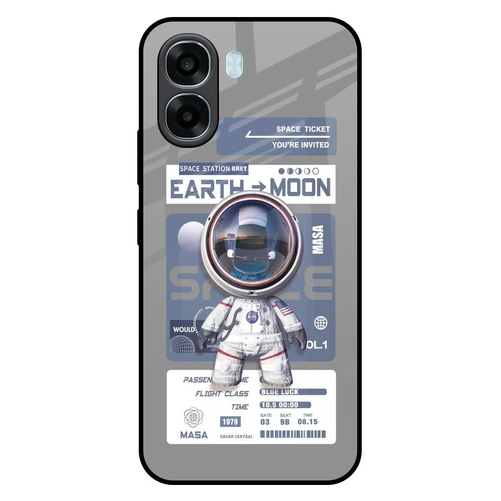 Space Flight Pass Oppo A6x 5G Glass Back Cover Online