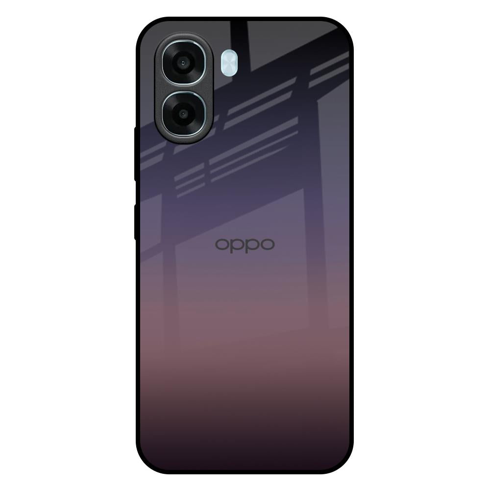 Grey Ombre Oppo A6x 5G Glass Back Cover Online