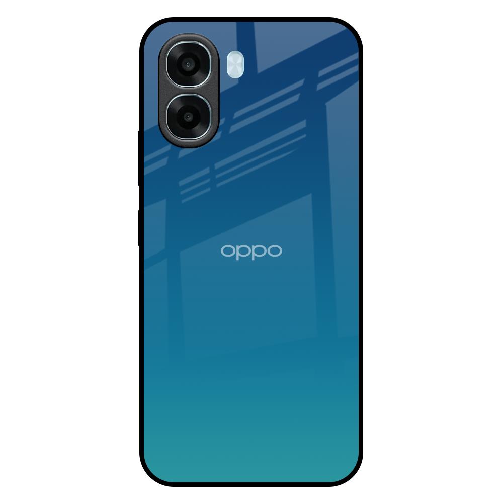 Celestial Blue Oppo A6x 5G Glass Back Cover Online