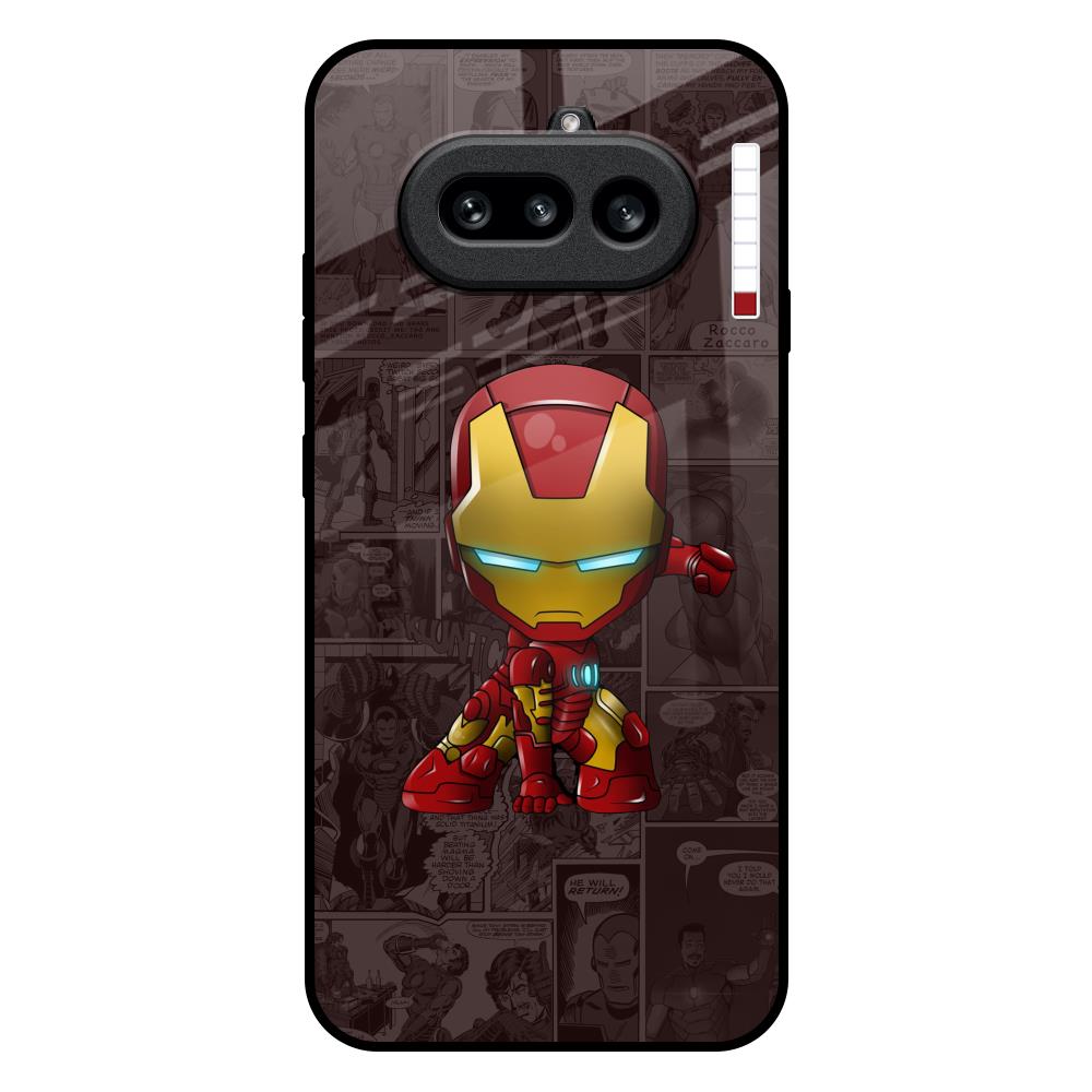 Angry Baby Super Hero Nothing Phone 4a 5G Glass Back Cover Online