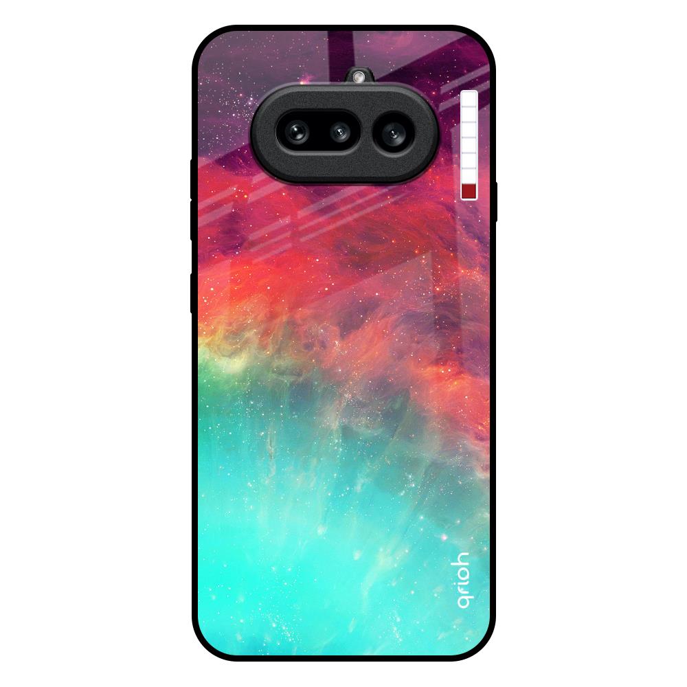 Colorful Aura Nothing Phone 4a 5G Glass Back Cover Online