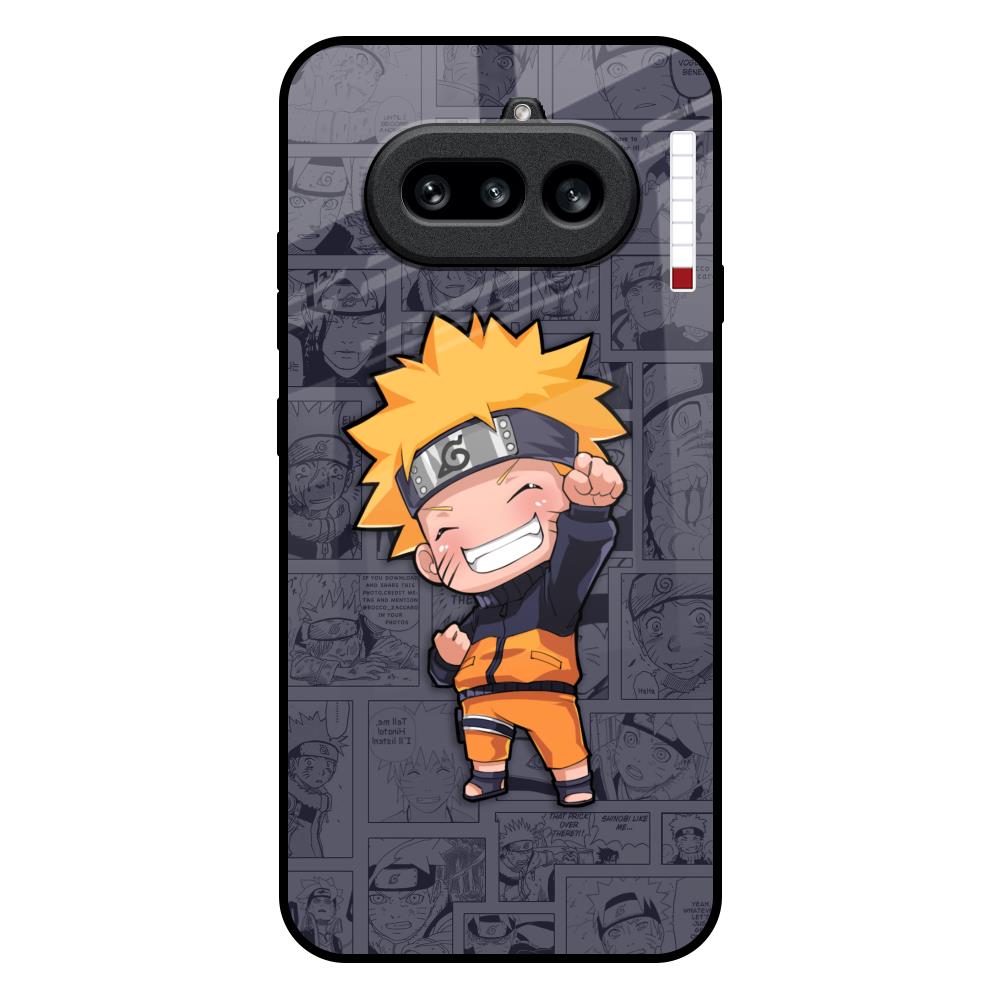 Orange Chubby Nothing Phone 4a 5G Glass Back Cover Online