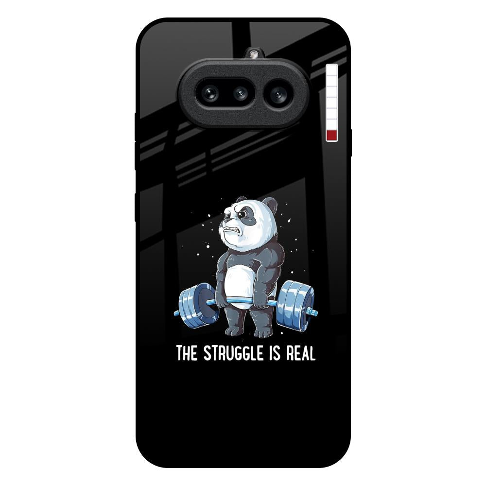 Real Struggle Nothing Phone 4a 5G Glass Back Cover Online