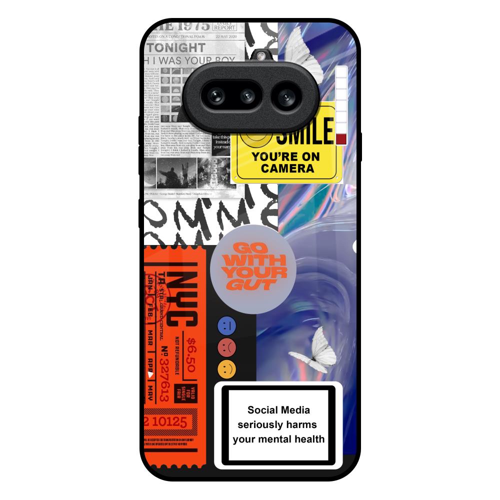 Smile for Camera Nothing Phone 4a 5G Glass Back Cover Online