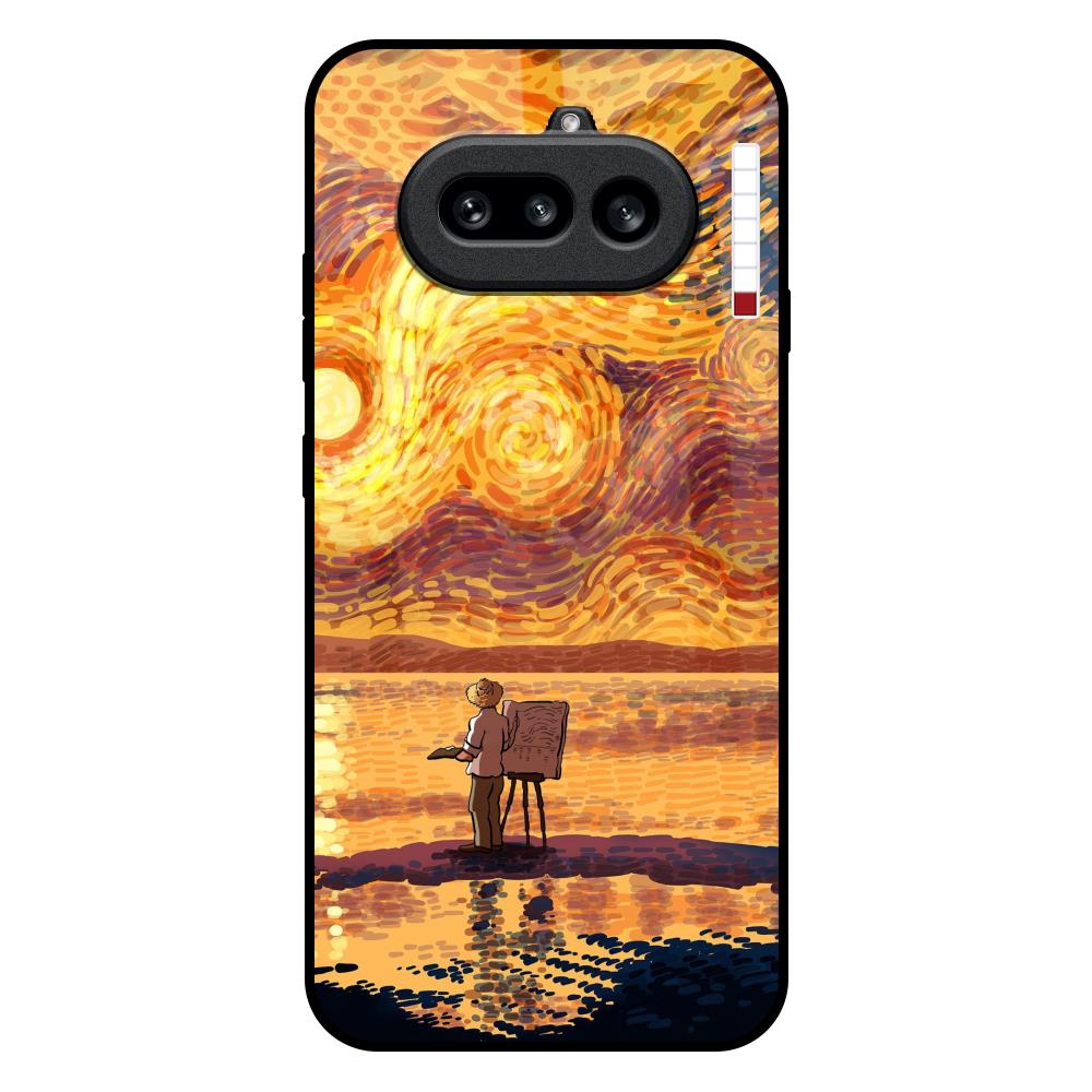 Sunset Vincent Nothing Phone 4a 5G Glass Back Cover Online