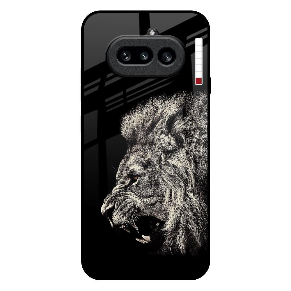 Brave Lion Nothing Phone 4a 5G Glass Back Cover Online
