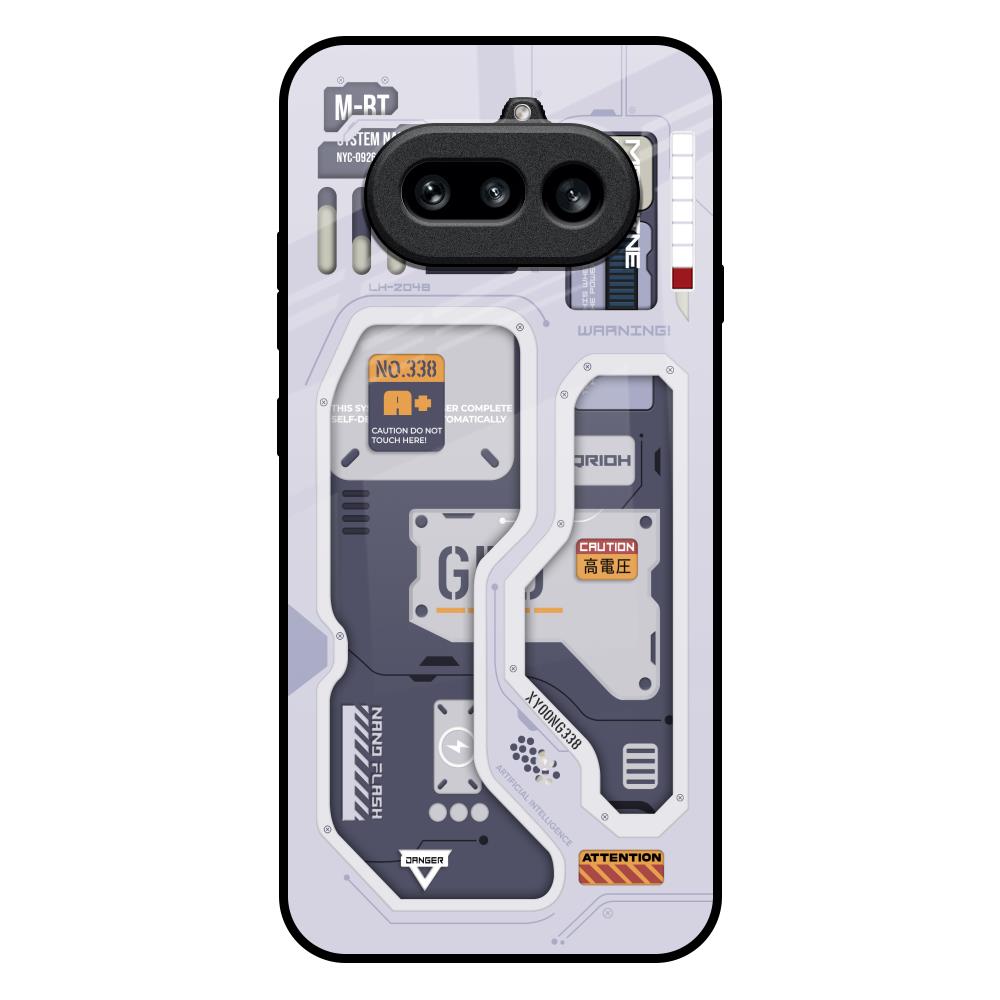 Tech Savvy Nothing Phone 4a 5G Glass Back Cover Online