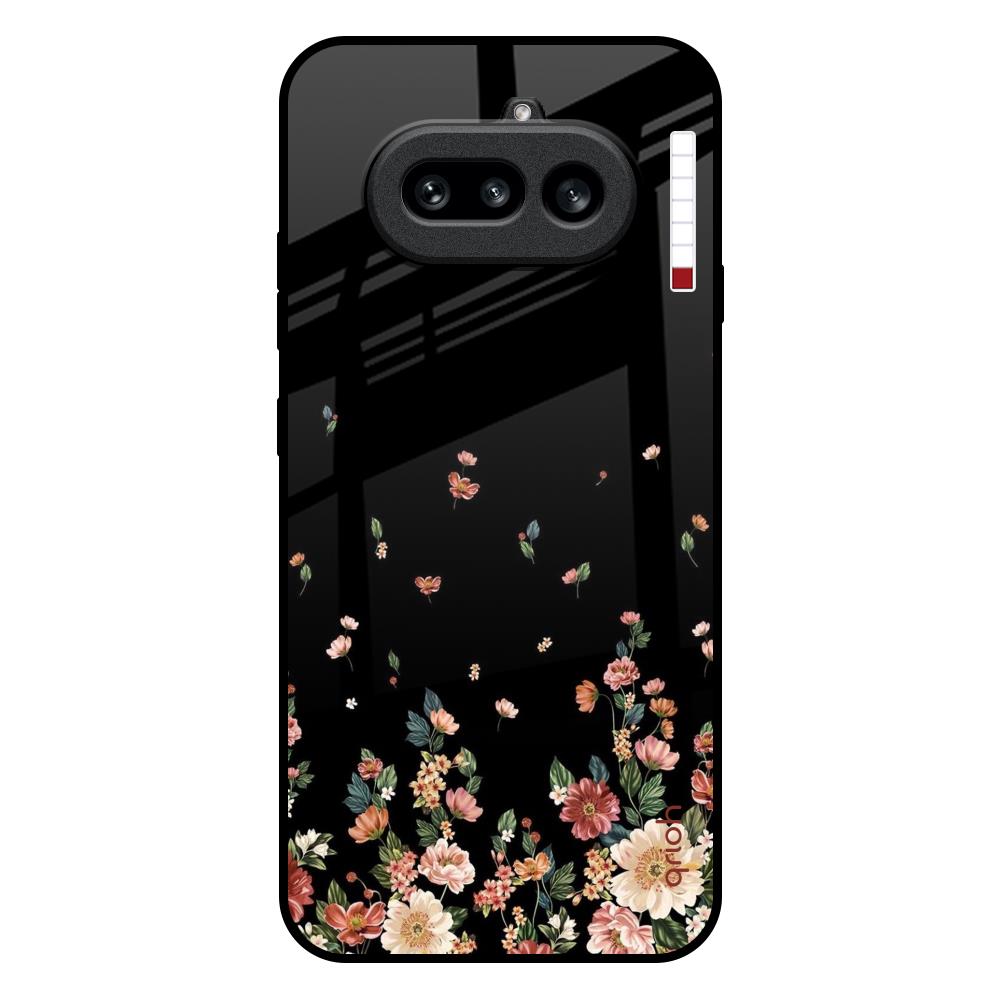 Floating Floral Print Nothing Phone 4a 5G Glass Back Cover Online