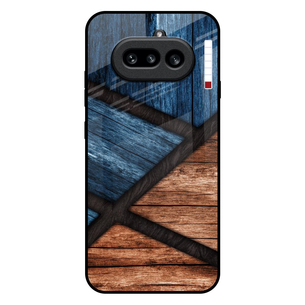 Wooden Tiles Nothing Phone 4a 5G Glass Back Cover Online