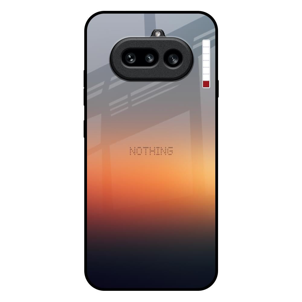 Aesthetic Orange Nothing Phone 4a 5G Glass Back Cover Online