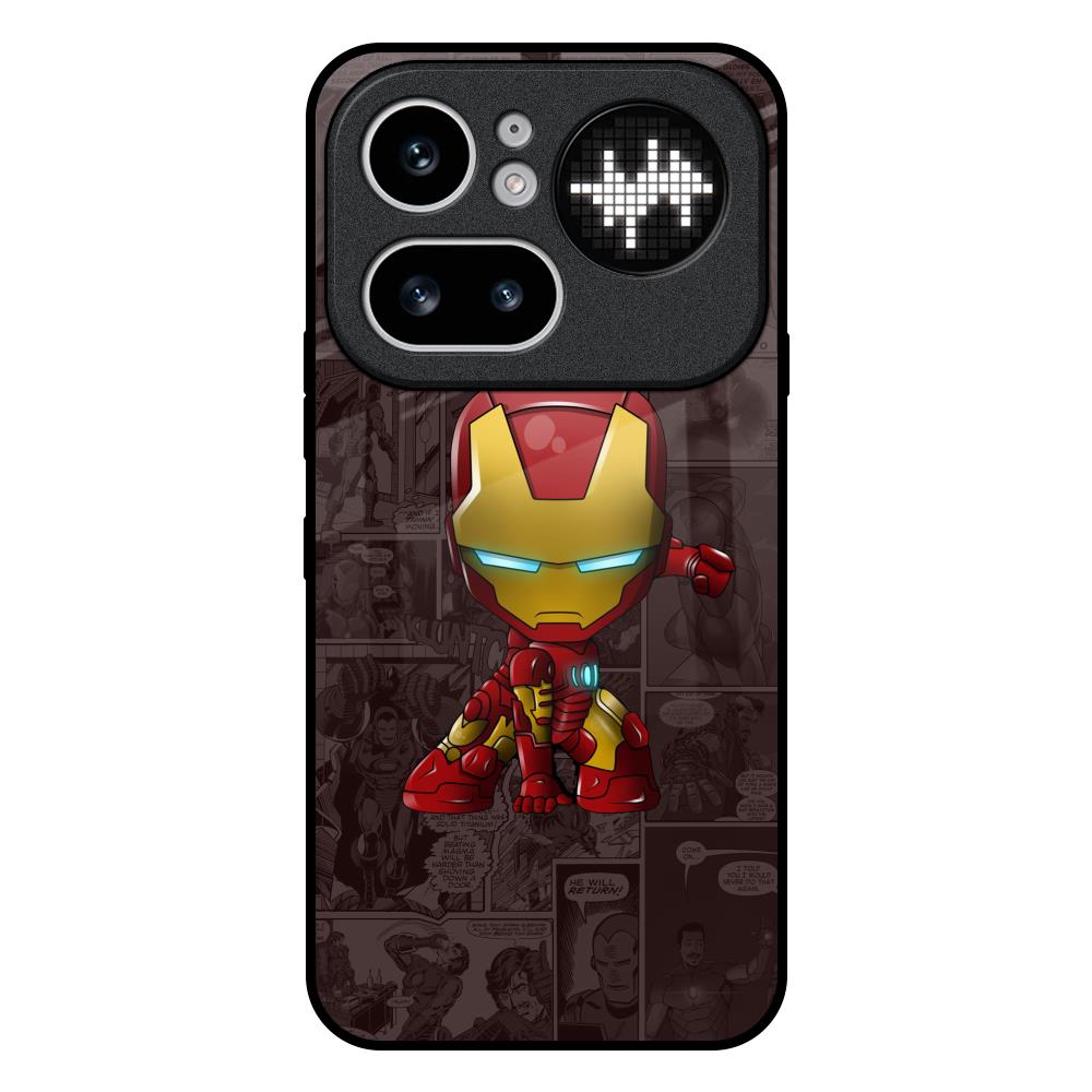 Angry Baby Super Hero Nothing Phone 4a Pro 5G Glass Back Cover Online